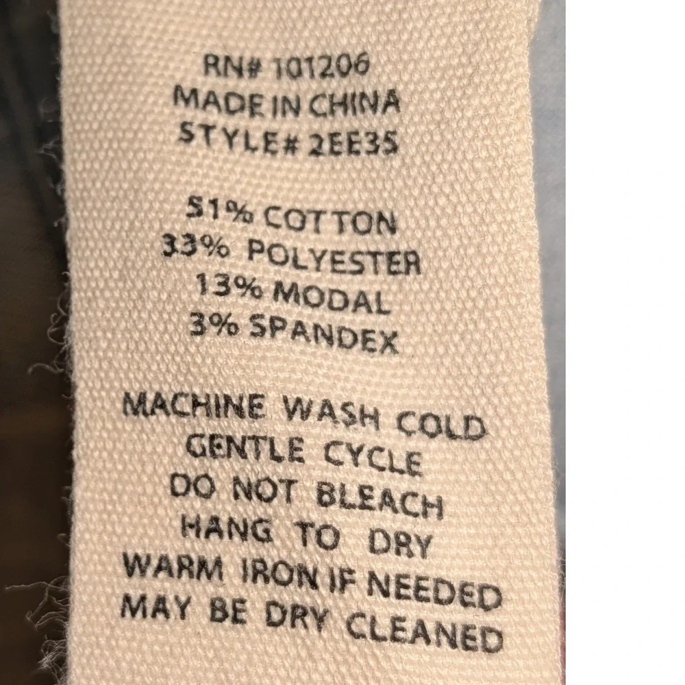 Soft Surroundings Womens Light Wash Denim‎ Bermuda Shorts Cuffed Size L Stretch
